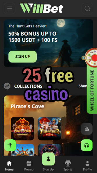 25 Free Casino - Claim 25 Free Spins Bonus-www.bdqngd.com